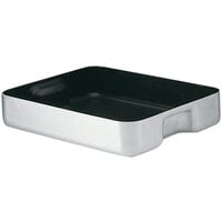 Matfer Bourgeat 664050 16.875 qt. Non-Stick Aluminum Roasting Pan with Built-In Handles - 19 3/4 inch x 16 7/8 inch x 3 1/2 inch
