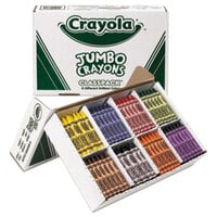 Crayola 528389 Classpack 200 Assorted Jumbo Size Crayons