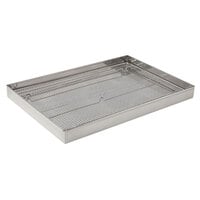 Matfer Bourgeat 313004 Stainless Steel Baba Cake Rack with Drip Pan