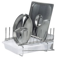Matfer Bourgeat 015210 Stainless Steel Lid Drying Rack