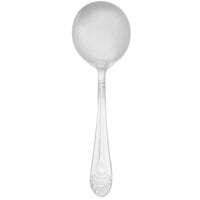 Walco 9812 Chalet 6 inch 18/10 Stainless Steel Extra Heavy Weight Bouillon Spoon   - 24/Case