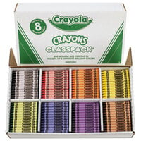 CRAYOLA 528389 Jumbo Classpack Crayons 25 Each of 8 Colors 200 Set for sale online 