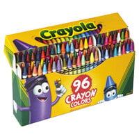 Crayola 520096 Classic 96 Assorted Crayon Box with Sharpener