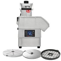 Sammic CA-3V Dice Variable-Speed Continuous Feed Food Processor with 3 Discs - 3 hp