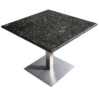 Art Marble Furniture G203 36 inch x 36 inch Uba Tuba Granite Tabletop