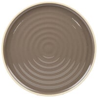Chef & Sommelier FK943 Geode 10 3/4 inch Gray Stackable Dinner Plate by Arc Cardinal - 12/Case