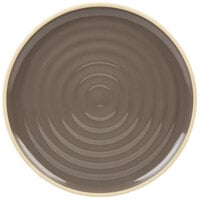 Chef & Sommelier FK944 Geode 8 1/2" Gray Stackable Salad / Dessert Plate by Arc Cardinal - 12/Case
