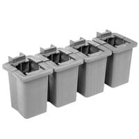 Cambro CBPCW8580 Camshelving® Basics Plus Connector Collar Wedge - 8/Pack