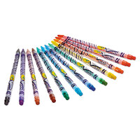 Crayola 687508 Twistables 12 Assorted Erasable 2mm Colored Pencils