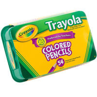Crayola 688054 Trayola 3.3mm 54-Count Colored Pencils