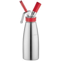 iSi 170301 Gourmet Whip Stainless Steel Whipped Cream Dispenser - 1 Liter