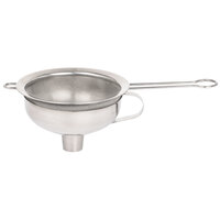 iSi 271401 Stainless Steel Funnel with Sieve Insert