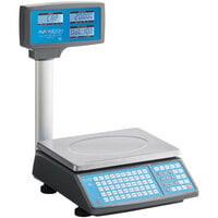 AvaWeigh PCS40T 40 lb. Digital Price Computing Scale with Tower, Legal for Trade
