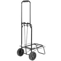 Sterno 70547 18 inch x 13 1/4 inch x 39 inch Insulated Food Carrier Travel Cart