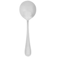 Walco 8112 Napa 5 3/4 inch 18/10 Stainless Steel Extra Heavy Weight Bouillon Spoon   - 24/Case
