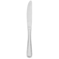 Walco 8145 Napa 8 3/4 inch 18/10 Stainless Steel Extra Heavy Weight Dinner Knife - 12/Case