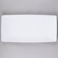 GET ML-287-W 15" x 7 1/2" White Siciliano Tray