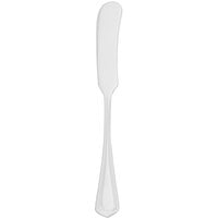 Walco 4410 Classic Silver 6 1/16 inch 18/10 Silver Plated Extra Heavy Weight Butter Spreader   - 36/Case