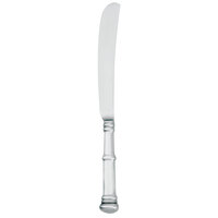 Walco S52451 Satin Soprano 9 1/8 inch 18/10 Stainless Steel Extra Heavy Weight European Table Knife - 12/Case