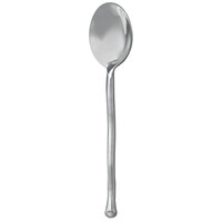 Walco RUS01 Rustic Tree 7 3/8 inch 18/10 Stainless Steel Extra Heavy Weight Teaspoon - 12/Case