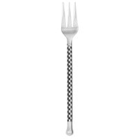 Walco CHAR15 Charred 6 1/4 inch 18/10 Stainless Steel Extra Heavy Weight Cocktail Fork - 12/Case