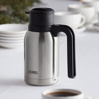 Thermos FN361 20 oz. Stainless Steel Vacuum Insulated Carafe - Twist Top