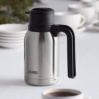 921197-9 Thermos Vacuum Insulated Carafe: 64 oz., Stainless Steel