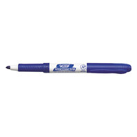 Bic GDE11BE Great Erase Grip Blue Fine Point Dry Erase Marker - 12/Pack