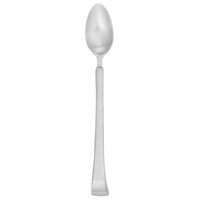 Walco 5604 Susannah 7 1/2 inch 18/10 Stainless Steel Extra Heavy Weight Iced Tea Spoon - 12/Case