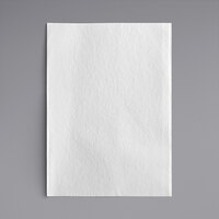 OneUp by Choice White Wide Interfold 6 1/2 inch x 8 1/2 inch Dispenser Napkin - 500/Pack
