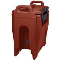 Cambro UC250PL402 Ultra Camtainer 2.75 Gallon Brick Red Insulated Soup Carrier