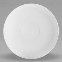 Villeroy & Boch 16-3272-1430 Stella Hotel 4 3/4" White Bone Porcelain Saucer - 6/Case