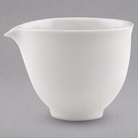 Villeroy & Boch 16-3293-0800 Dune 5.3 oz. White Porcelain Creamer - 6/Case