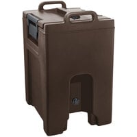 Cambro UC1000PL131 Ultra Camtainer 10.5 Gallon Dark Brown Insulated Soup Carrier