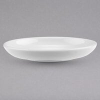 Villeroy & Boch 16-3293-3970 Dune 3.5 oz. White Porcelain Small Round Flat Bowl - 6/Case
