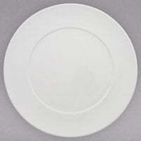 Villeroy & Boch 16-3293-2590 Dune 12 1/2 inch White Porcelain Flat Plate - 6/Case