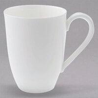 Villeroy & Boch 16-3272-9651 Stella Hotel 12 oz. White Bone Porcelain Mug - 6/Case