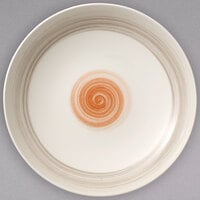 Villeroy & Boch 16-4020-3867 Amarah 27 oz. Red Sun Porcelain Deep Bowl - 6/Case
