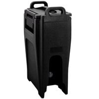 Cambro UC500PL110 Ultra Camtainer 5.25 Gallon Black Insulated Soup Carrier