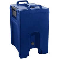Cambro UC1000PL186 Ultra Camtainer 10.5 Gallon Navy Blue Insulated Soup Carrier