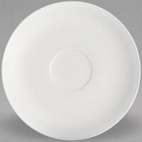 Villeroy & Boch 16-3272-1250 Stella Hotel 6 3/4" White Bone Porcelain Saucer - 6/Case