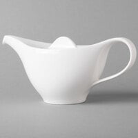 Villeroy & Boch 16-3293-0530 Dune 13.5 oz. White Porcelain Teapot   - 6/Pack