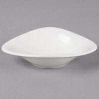 Villeroy & Boch 16-3293-3881 Dune 2.75 oz. White Porcelain Flat Bowl - 6/Case