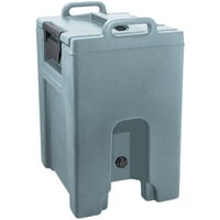 Cambro UC1000PL401 Ultra Camtainer 10.5 Gallon Slate Blue Insulated Soup Carrier