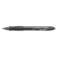 Bic RLC11BK Gel-ocity Black Ink with Black Barrel 0.7mm Retractable Gel Pen - 12/Pack
