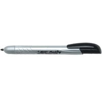 Bic PMR11BK Marking Black Ink Fine Point Retractable Permanent Marker - 12/Pack