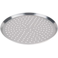 American Metalcraft CAR21P 21 inch Perforated Heavy Weight Aluminum Cutter Pizza Pan
