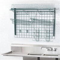 Metro SmartWall G3 Dish Wash Task Station Kit with 56 inch Wall Track
