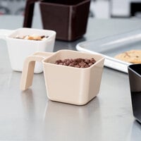 Carlisle 49112-106 12 oz. Beige Polycarbonate Portion Scoop