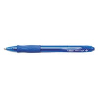 Bic VLGB11BE Velocity Blue Ink with Blue Barrel 1.6mm Retractable Ball Point Pen - 12/Pack